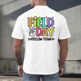 Field Day Yellow Team For Teacher Kids Field Day Games Men's Back Print T-Shirt, gift for family, gift for coworker Field Day Yellow Team For Teacher Kids Field Day Games Men's Back Print T-Shirt, gift for family, gift for coworker