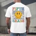Fifth Grade Team Teachers Boys Girls Retro Smile 5th Grade Men's Back Print T-Shirt, gift for family, gift for coworker Fifth Grade Team Teachers Boys Girls Retro Smile 5th Grade Men's Back Print T-Shirt, gift for family, gift for coworker