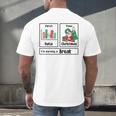 First Data Then Christmas I'm Earning A Break Sped Teacher Men Women Men's Back Print T-Shirt, gift for family, gift for coworker
