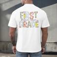 First Grade Dream Team 1st Grade Teacher First Day Of School Men's Back Print T-Shirt, gift for family, gift for coworker