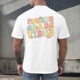 Fourth Grade Vibes Hello Team 4th Grade Teacher Kids Retro Men's Back Print T-Shirt, gift for family, gift for coworker