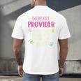 Full Heart Daycare Provider Nanny Au Pair Pre-K Teacher Men's Back Print T-Shirt, gift for family, gift for coworker