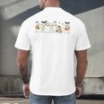 Ghosts Reading Books Library Halloween Teacher Men Women Kid Men's Back Print T-Shirt, gift for family, gift for coworker Ghosts Reading Books Library Halloween Teacher Men Women Kid Men's Back Print T-Shirt, gift for family, gift for coworker