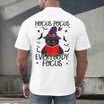 Hocus Pocus Everybody Focus Halloween Teacher For Men Women Men's Back Print T-Shirt, gift for family, gift for coworker Hocus Pocus Everybody Focus Halloween Teacher For Men Women Men's Back Print T-Shirt, gift for family, gift for coworker