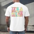 It's Beautiful Day For Learning Retro Teacher Students Women Men's Back Print T-Shirt, gift for family, gift for coworker