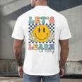 Let's Learn Today Smile Face Back To School For Teacher Kids Men's Back Print T-Shirt, gift for family, gift for coworker Let's Learn Today Smile Face Back To School For Teacher Kids Men's Back Print T-Shirt, gift for family, gift for coworker