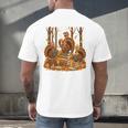 Librarian Turkey Reading Book Fall Thanksgiving Teacher Book Men's Back Print T-Shirt, gift for family, gift for coworker Librarian Turkey Reading Book Fall Thanksgiving Teacher Book Men's Back Print T-Shirt, gift for family, gift for coworker