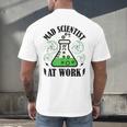 Mad Scientist Science Teacher Halloween Costume Teen Girls Men's Back Print T-Shirt, gift for family, gift for coworker Mad Scientist Science Teacher Halloween Costume Teen Girls Men's Back Print T-Shirt, gift for family, gift for coworker