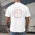 Math Teacher Area Perimeter Cool Math Math Teacher Men's Back Print T-Shirt, gift for family, gift for coworker