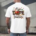 One Dope Teacher Men's Back Print T-Shirt, gift for family, gift for coworker