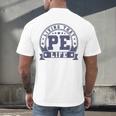 PE Teacher Living That PE Life Physical Education Teacher Men's Back Print T-Shirt, gift for family, gift for coworker PE Teacher Living That PE Life Physical Education Teacher Men's Back Print T-Shirt, gift for family, gift for coworker