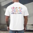 Pre-K Back To School Teachers Kids 1st Day Of School Men's Back Print T-Shirt, gift for family, gift for coworker