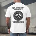 Real Goths Sack Rome History Teacher Men's Back Print T-Shirt, gift for family, gift for coworker