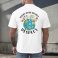 Reduce Reuse Recycle Respect Earth Day Teacher Girl Women Men's Back Print T-Shirt, gift for family, gift for coworker Reduce Reuse Recycle Respect Earth Day Teacher Girl Women Men's Back Print T-Shirt, gift for family, gift for coworker