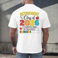 Retirement Class Of 2026 Countdown In Progress Teacher Men's Back Print T-Shirt, gift for family, gift for coworker
