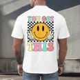 You Got This Retro Smile Motivational Testing Day Teacher Men's Back Print T-Shirt, gift for family, gift for coworker