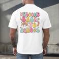 Retro Welcome Back To School Teacher Appreciation Boys Girls Men's Back Print T-Shirt, gift for family, gift for coworker Retro Welcome Back To School Teacher Appreciation Boys Girls Men's Back Print T-Shirt, gift for family, gift for coworker