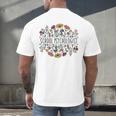 School Psychologist Psychology Teacher Appreciation Men's Back Print T-Shirt, gift for family, gift for coworker