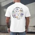 Special Education Teacher Halloween Pumpkin Ghost Inclusion Men's Back Print T-Shirt, gift for family, gift for coworker