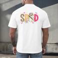Sped Teacher Halloween Ghost Special Education Preppy Fall Men's Back Print T-Shirt, gift for family, gift for coworker Sped Teacher Halloween Ghost Special Education Preppy Fall Men's Back Print T-Shirt, gift for family, gift for coworker