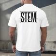 Stem Teacher Science Technology Engineering Math Teachers Men's Back Print T-Shirt, gift for family, gift for coworker Stem Teacher Science Technology Engineering Math Teachers Men's Back Print T-Shirt, gift for family, gift for coworker