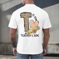 T Is For Teacher’s Aide Back To First Day Of School Leopard Men Women Girls Kids Men's Back Print T-Shirt, gift for family, gift for coworker T Is For Teacher’s Aide Back To First Day Of School Leopard Men Women Girls Kids Men's Back Print T-Shirt, gift for family, gift for coworker