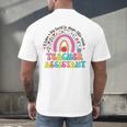 It Takes A Big Heart To Shape Little Minds Teacher Assistant Men's Back Print T-Shirt, gift for family, gift for coworker It Takes A Big Heart To Shape Little Minds Teacher Assistant Men's Back Print T-Shirt, gift for family, gift for coworker