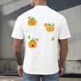I Teach The Cutest Pumpkins In The Patch Teacher Men's Back Print T-Shirt, gift for family, gift for coworker I Teach The Cutest Pumpkins In The Patch Teacher Men's Back Print T-Shirt, gift for family, gift for coworker