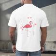 This Teacher Loves Her Flock Flamingo Teacher Class Men's Back Print T-Shirt, gift for family, gift for coworker This Teacher Loves Her Flock Flamingo Teacher Class Men's Back Print T-Shirt, gift for family, gift for coworker