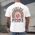 Teacher-TShirt I Like Big Books & I Cannot Lie Reading For Women Men's Back Print T-Shirt, gift for family, gift for coworker Teacher-TShirt I Like Big Books & I Cannot Lie Reading For Women Men's Back Print T-Shirt, gift for family, gift for coworker