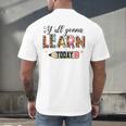 Teacher Y'All Gonna Learn Today First Day Of School Teacher Men's Back Print T-Shirt, gift for family, gift for coworker Teacher Y'All Gonna Learn Today First Day Of School Teacher Men's Back Print T-Shirt, gift for family, gift for coworker