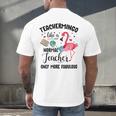 Teachermingo Like A Normal Teacher Only More Fabulous Men's Back Print T-Shirt, gift for family, gift for coworker Teachermingo Like A Normal Teacher Only More Fabulous Men's Back Print T-Shirt, gift for family, gift for coworker