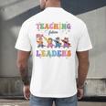 Teaching Future Leaders Otter Back To School Teacher Men's Back Print T-Shirt, gift for family, gift for coworker
