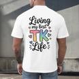Transitional Kindergarten TK Teacher Men's Back Print T-Shirt, gift for family, gift for coworker Transitional Kindergarten TK Teacher Men's Back Print T-Shirt, gift for family, gift for coworker