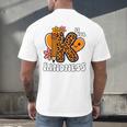 Unity Day Shirt Kindness Orange Teacher Kids Be Kind Men's Back Print T-Shirt, gift for family, gift for coworker