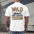 Wild About 2Nd Grade School Grade Teacher Men's Back Print T-Shirt, gift for family, gift for coworker Wild About 2Nd Grade School Grade Teacher Men's Back Print T-Shirt, gift for family, gift for coworker