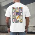 Women Halloween The Teacher Tour Ghosts Pencil Pumpkins Men's Back Print T-Shirt, gift for family, gift for coworker Women Halloween The Teacher Tour Ghosts Pencil Pumpkins Men's Back Print T-Shirt, gift for family, gift for coworker