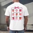 Women Second Grade Is My Jam Strawberry First Kids Teacher Men's Back Print T-Shirt, gift for family, gift for coworker Women Second Grade Is My Jam Strawberry First Kids Teacher Men's Back Print T-Shirt, gift for family, gift for coworker