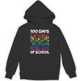 100 Days Of School Heart Love Teacher Or Student 100th Day Unisex Hoodie, trending gift