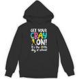 100th Day Of School Get Your Cray On Teacher Unisex Hoodie, trending gift 100th Day Of School Get Your Cray On Teacher Unisex Hoodie, trending gift