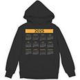 2025 Calendar For Planners Teachers Offices Months Unisex Hoodie, trending gift