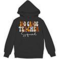 2nd Grade Teacher Squad Cute Women Groovy Fall Autumn Lovers Unisex Hoodie, Groovy Teacher Gifts, 2nd Grade Teacher Gifts, trending gift