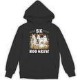 5K Boo Crew Halloween Teacher K5 Floral Ghost Trick Or Teach Unisex Hoodie, trending gift 5K Boo Crew Halloween Teacher K5 Floral Ghost Trick Or Teach Unisex Hoodie, trending gift