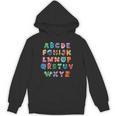 ABC Cute Monster Alphabet Halloween Teacher Costume Kids Unisex Hoodie, trending gift ABC Cute Monster Alphabet Halloween Teacher Costume Kids Unisex Hoodie, trending gift