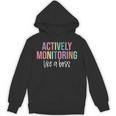Actively Monitoring Like A Boss Shirt State Testing Teacher Unisex Hoodie, trending gift