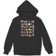 Alphabet ABCs Halloween Characters Kindergarten Teacher Kids Unisex Hoodie, trending gift Alphabet ABCs Halloween Characters Kindergarten Teacher Kids Unisex Hoodie, trending gift