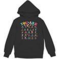 Alphabet Positive Affirmations Back To School Teacher Unisex Hoodie, trending gift Alphabet Positive Affirmations Back To School Teacher Unisex Hoodie, trending gift