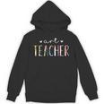 Art Teacher Cute Floral Unisex Hoodie, trending gift