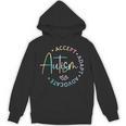 Autism Awareness Accept Adapt Advocate Autism Mom Teacher Unisex Hoodie, Couple Gifts, trending gift Autism Awareness Accept Adapt Advocate Autism Mom Teacher Unisex Hoodie, Couple Gifts, trending gift