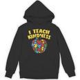 Autism Teacher Shirt I Teach Kindness Apple Puzzle Awareness Unisex Hoodie, trending gift